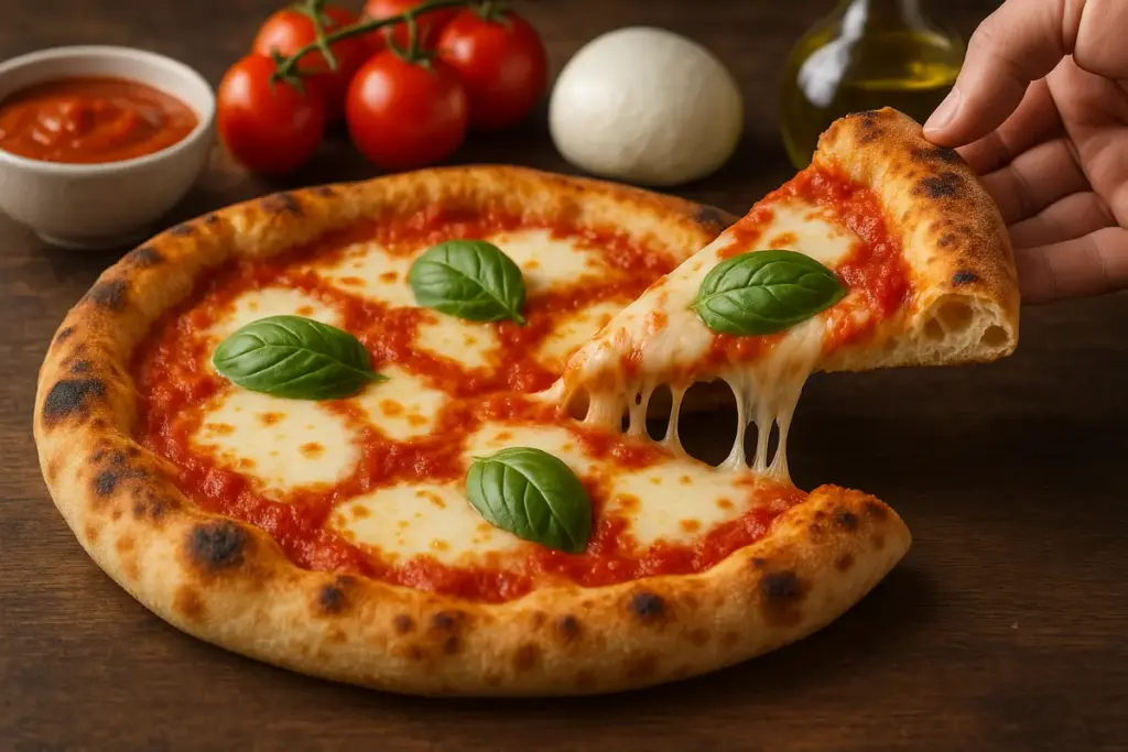 Ricetta pizza margherita a lunga lievitazione: come ottenere una leggerezza superiore