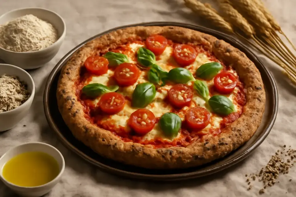 Ricetta pizza rustica con farine multicereali: benefici per chi cerca gusto e digeribilità