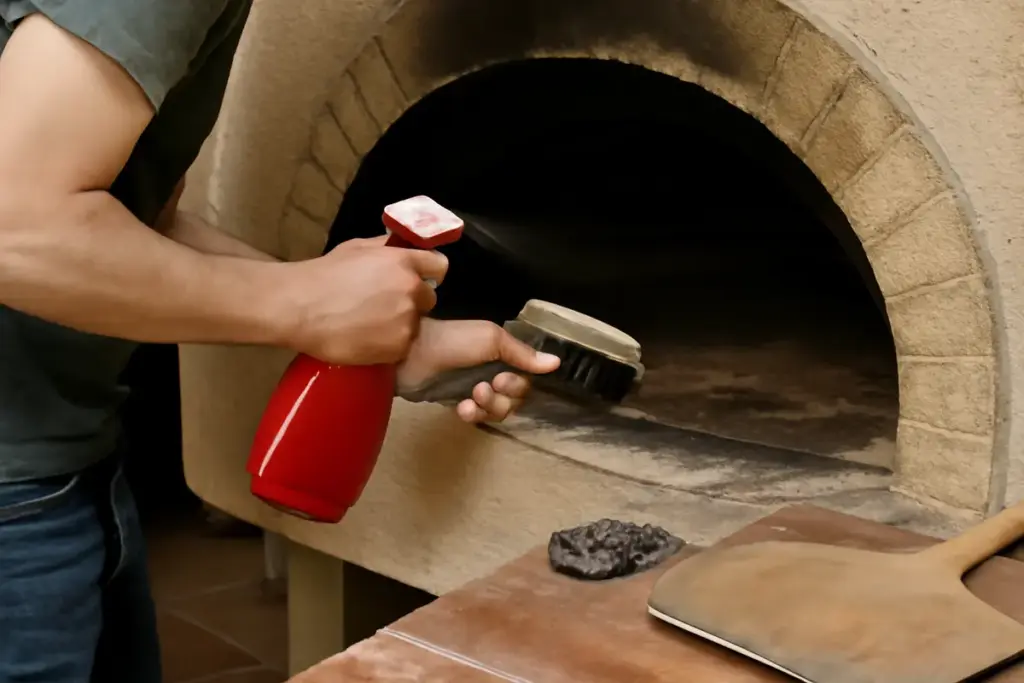 Come si pulisce davvero un forno per pizza? L’errore che rovina le superfici refrattarie