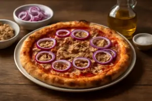 Pizza tonno e cipolla: come bilanciare i contrasti senza sovrastare il sapore del tonno